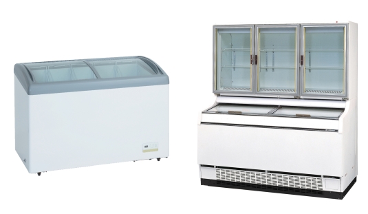ショーケース：冷凍ショーケースのイメージです