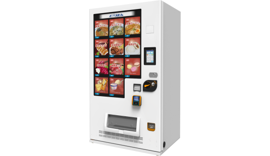 冷凍自動販売機（ど冷えもん）のイメージです